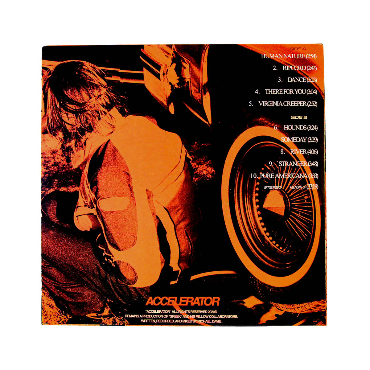 The Accelerator Sticker Accelerator Vinyl – idkgreek