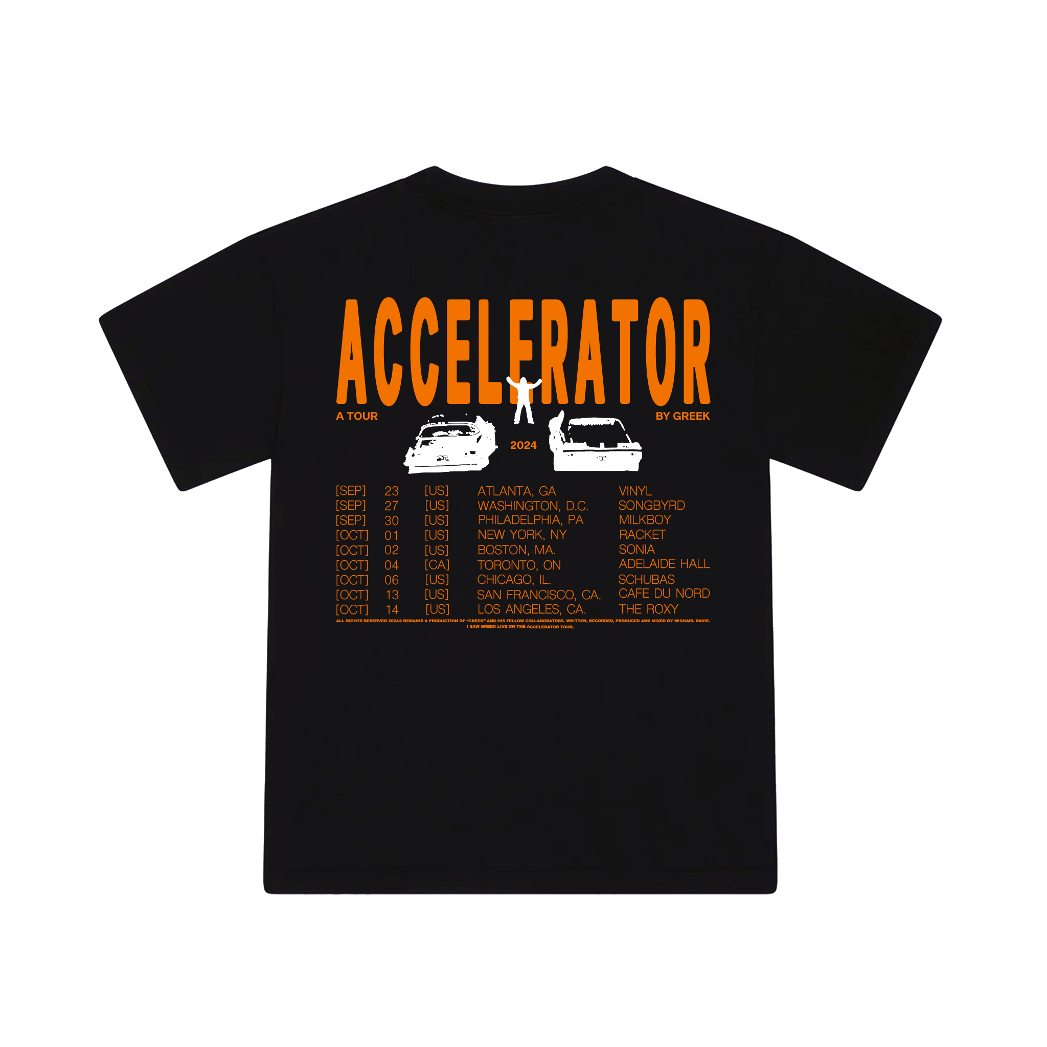 Accelerator Tour Tee